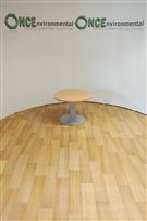 650D Round coffee table in beech  
