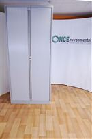 BisleyBisley 2230H x 1000W x 460D tambour door cupbaord in grey 