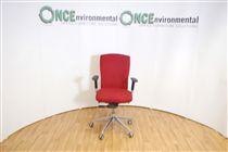 Connection seating function chair in wine colour fabric 