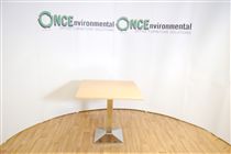 800 x 800 conference table in beech 