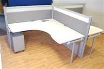 Senator3270 x 1665 Senator white bench desking in group of 2's 