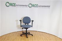 SteelcaseSteelcase Strafor Criterion operator chair in light blue colour fabric 
