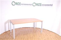 1600 x 800 conference table in beech 