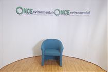 VercoVerco tub chair in aqua fabric 