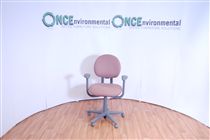 SteelcaseSteelcase Strafor Criterion low back operator chair in light orange colour fabric 