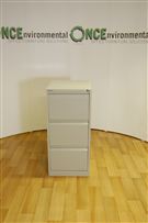 Bisley1015H x 470W x 620D Bisley 3 drawer filing cabinet in grey 