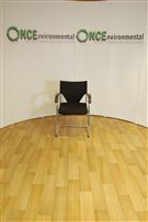 WilkhahnWilkhahn Cantilever chair in black colour fabric 