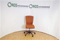 OrangeBoxOrange Box Go chair in orange colour fabric 