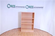 1270H x 800W x 400D bookcase in beech 