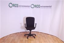 VercoVerco operator chair in black colour fabric 
