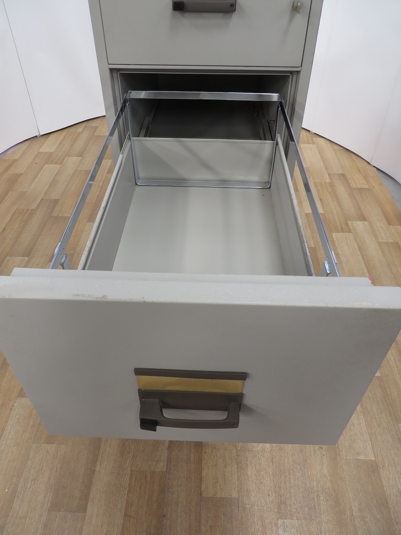Used Office Storage Chubb 4Drawer Fireproof Filing 1560H x