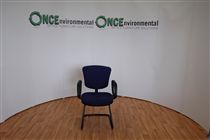 GiroflexGiroflex blue cantilever  chair 