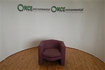 NoneHexagonal shape reception arm chair 