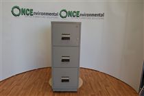 Chubb1370H x 810D x 540W 3 drawer Chubb Fire proof filing cabinet 
