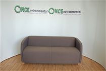 None3 seater sofa with wood legs 