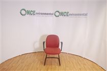 Full back cantilever arm chair 