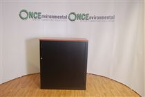 1010H x 1000W x 420D tambour door cupboard 