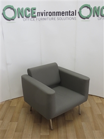 OrangeboxOrangebox Reception Arm Chair 800W x 800D Available In Any Colour Fabric. 