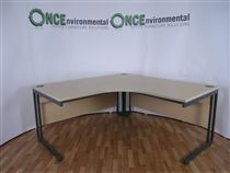None1600 x 1600 maple finish workstation 