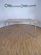 NoneLight oak 1400 x 1000 x 800 wave desk RH 