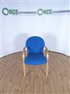 SummitSummit W9 beech frame arm chair 