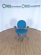 SteelcaseSteelcase Criterion chair in light blue colour fabric 