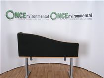 None Black desk mount screen 