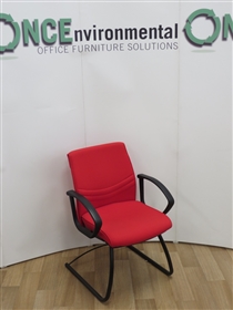 SenatorSenator Freeflex Cantilever Arm Chair Available In Any Colour Fabric 